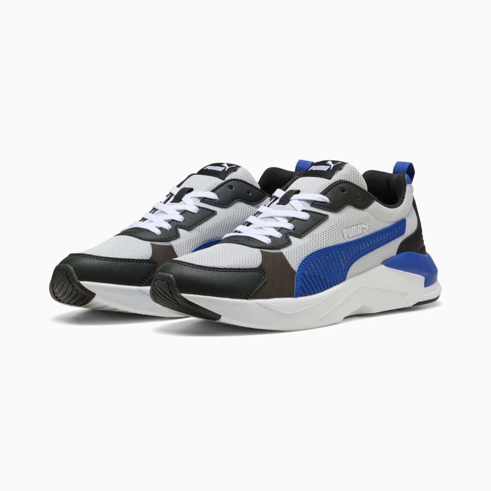 Изображение Puma Кроссовки X-Ray 3 Sneakers Unisex #2: Glacial Gray-Vivid Blue-PUMA Black