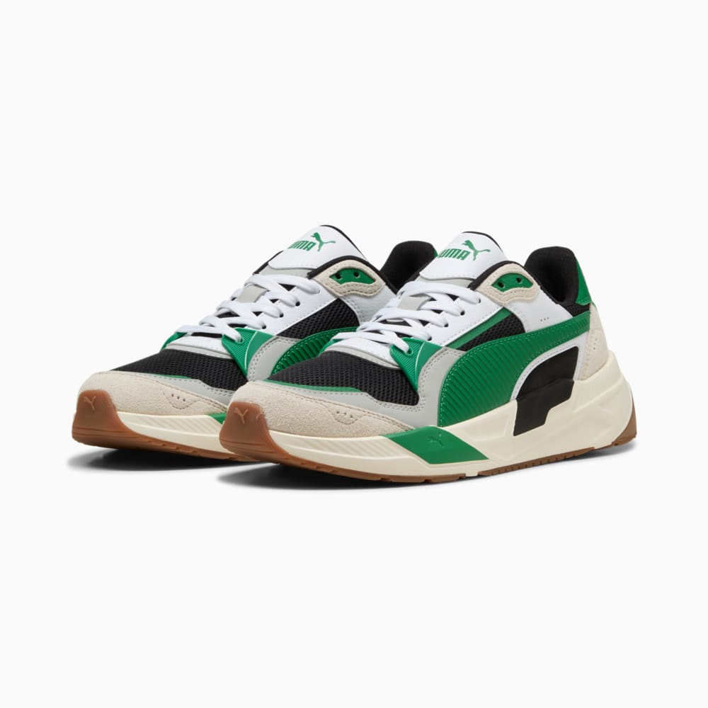 Изображение Puma Кроссовки Trinity 2 Sneakers Unisex #2: PUMA Black-Archive Green-PUMA White