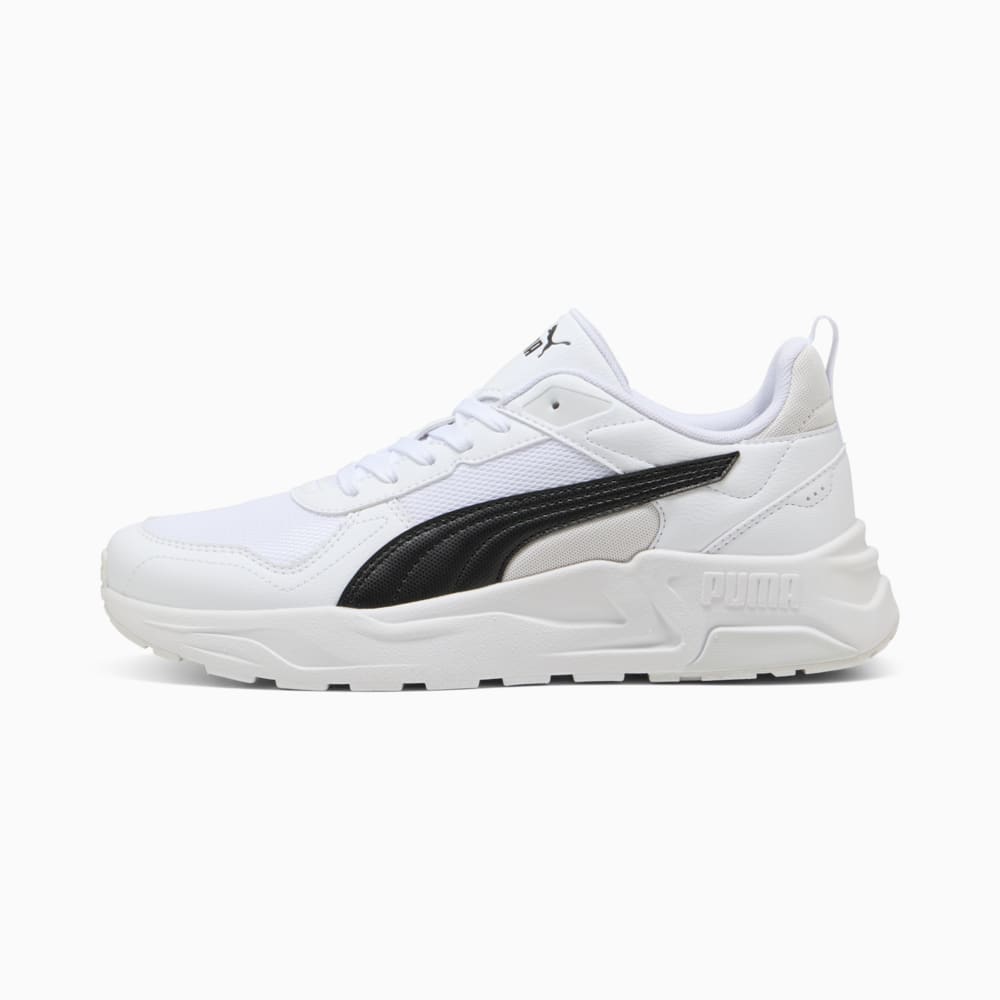 Изображение Puma Кроссовки Trinity 2 Sneakers Unisex #1: PUMA White-PUMA Black-Feather Gray