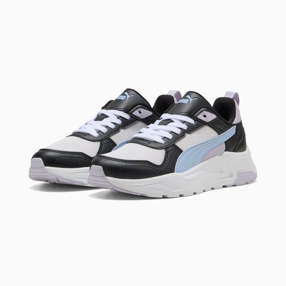Зображення Puma Кросівки Trinity 2 Sneakers Unisex #2: Feather Gray-Haute Tropic-PUMA Black