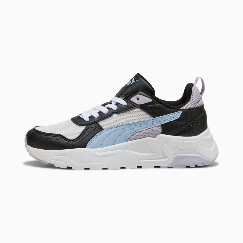 Зображення Puma Кросівки Trinity 2 Sneakers Unisex #1: Feather Gray-Haute Tropic-PUMA Black