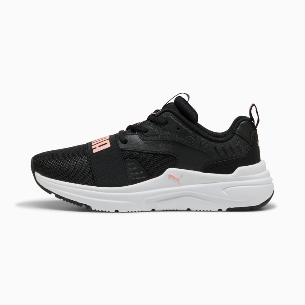 Зображення Puma Кросівки SOFTRIDE Wired 2 Sneakers Unisex #1: PUMA Black-Pink Fruit-PUMA White