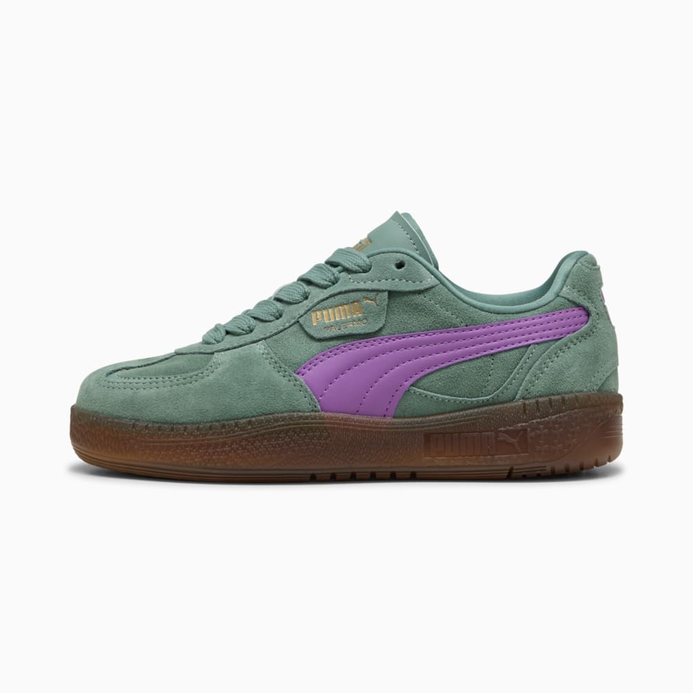Изображение Puma Кеды Palermo Moda Xtra Gum Sneakers Women #1: Green Moon-Wild Berry