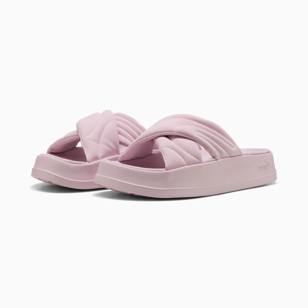 Изображение Puma Шлепанцы Leadcat Platform Sandals Women #2: Rose Mauve-PUMA White
