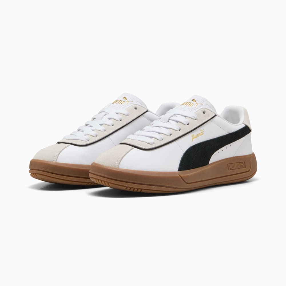 Зображення Puma Кеди PUMA Club Klassika Sneakers Women #2: PUMA White-PUMA Black-Warm White