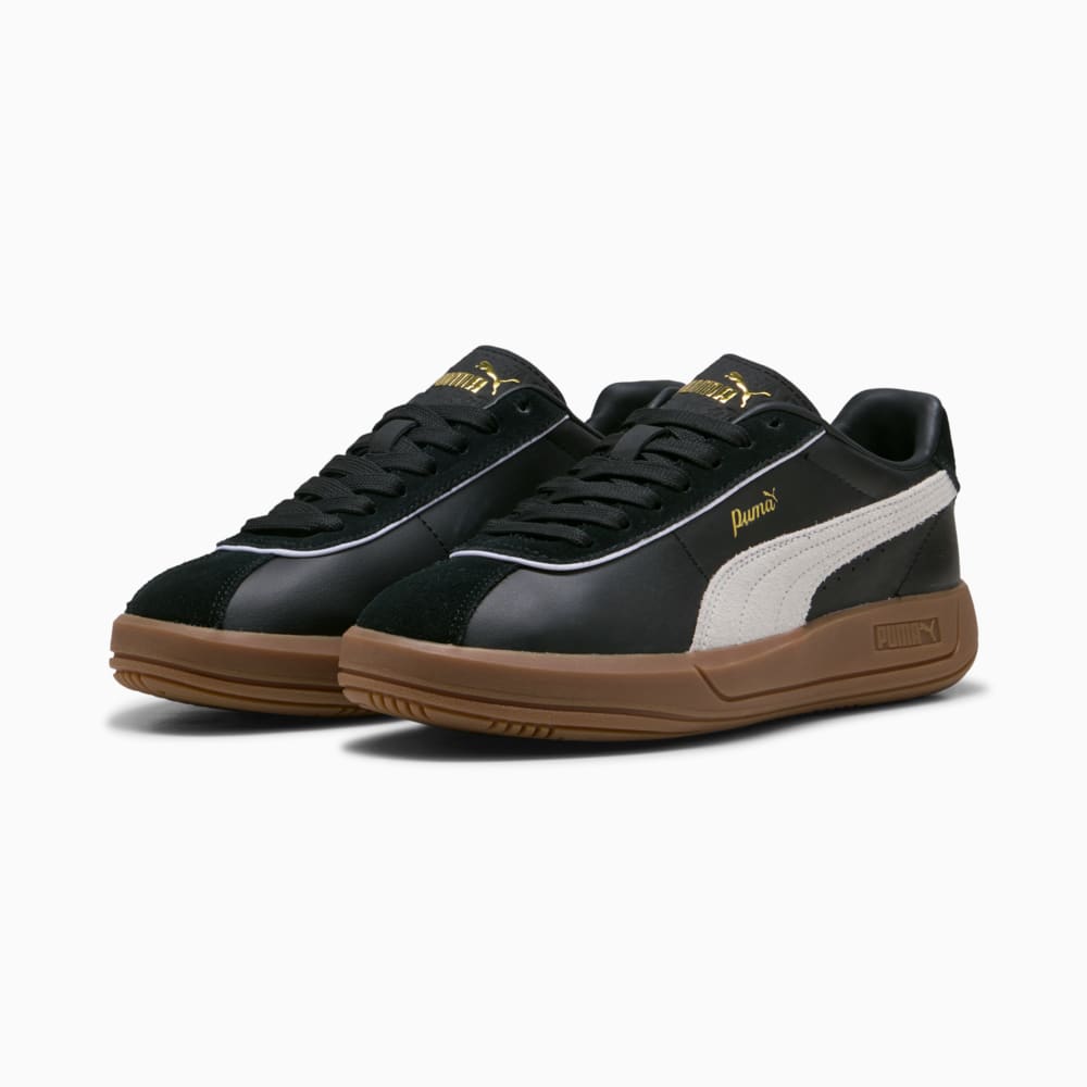 Зображення Puma Кеди PUMA Club Klassika Sneakers Women #2: PUMA Black-PUMA White-PUMA Gold