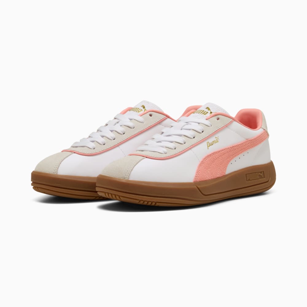 Зображення Puma Кеди PUMA Club Klassika Sneakers Women #2: PUMA White-Pink Fruit-Vapor Gray