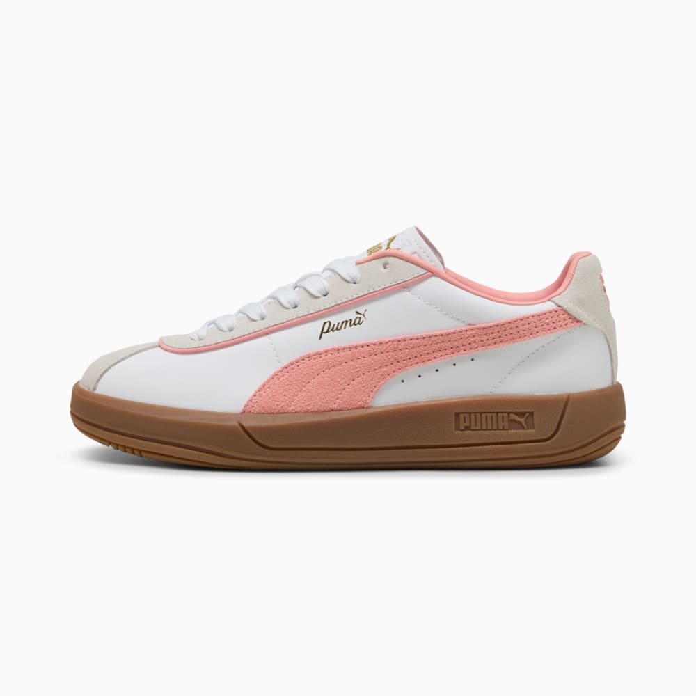 Зображення Puma Кеди PUMA Club Klassika Sneakers Women #1: PUMA White-Pink Fruit-Vapor Gray