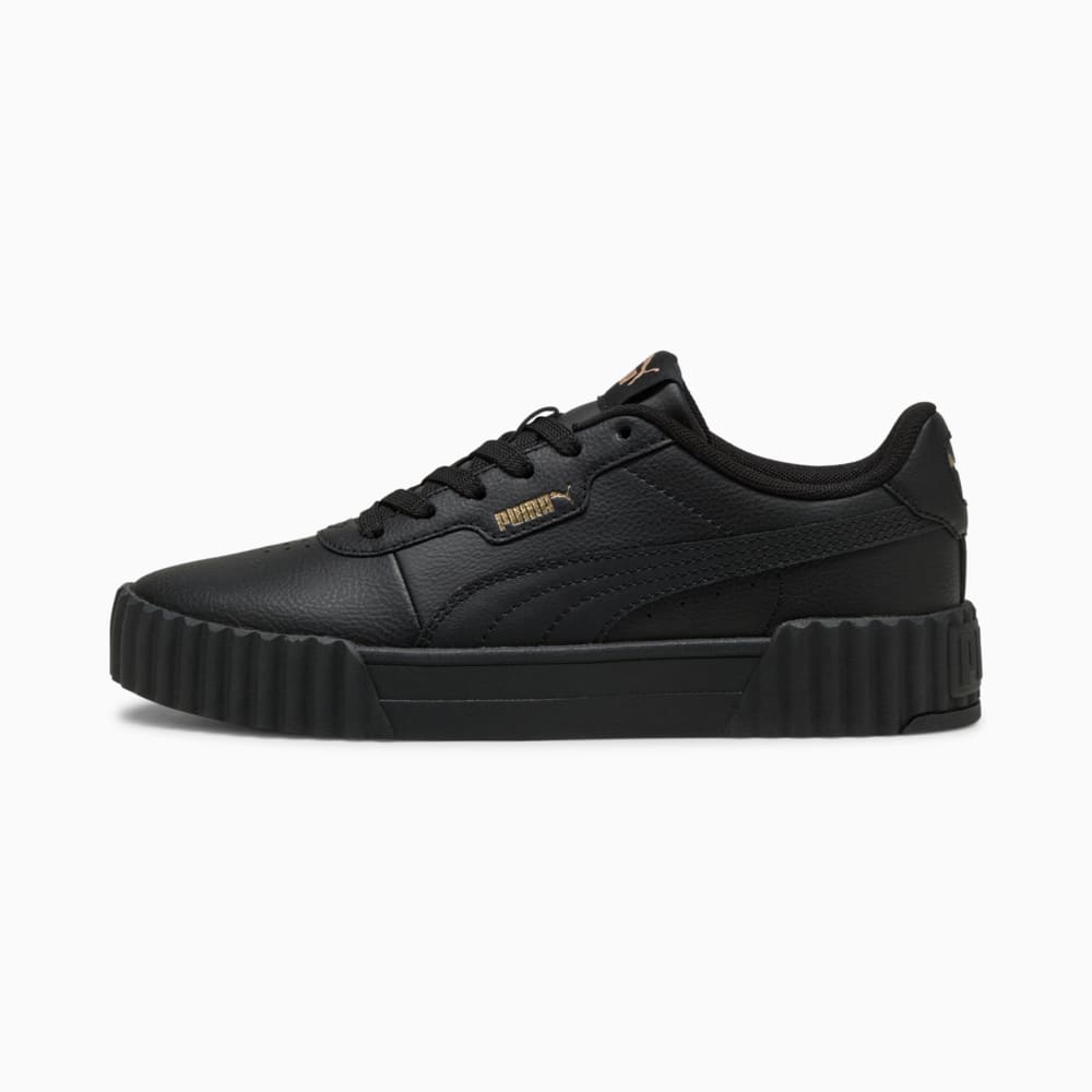 Зображення Puma Кеди Carina 3.0 Sneakers Women #1: PUMA Black-PUMA Gold