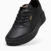 Зображення Puma Кеди Carina 3.0 Sneakers Women #6: PUMA Black-PUMA Gold