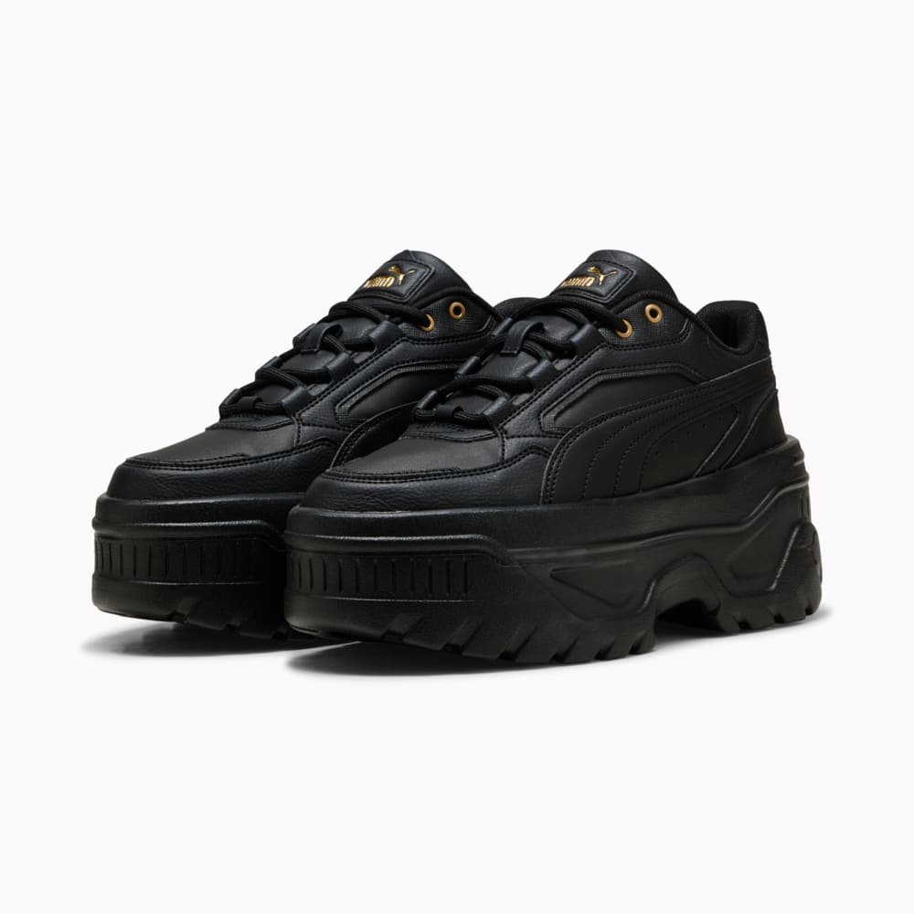Изображение Puma Кроссовки Karmen X-TRA Sneakers Women #2: PUMA Black-PUMA Black-PUMA Gold