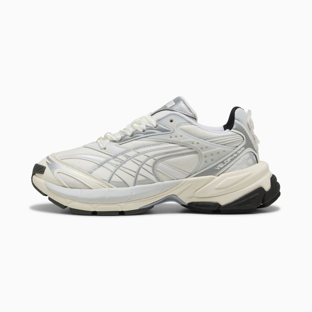 Изображение Puma Кроссовки Velophasis Glam Athletics Women #1: Warm White-Feather Gray