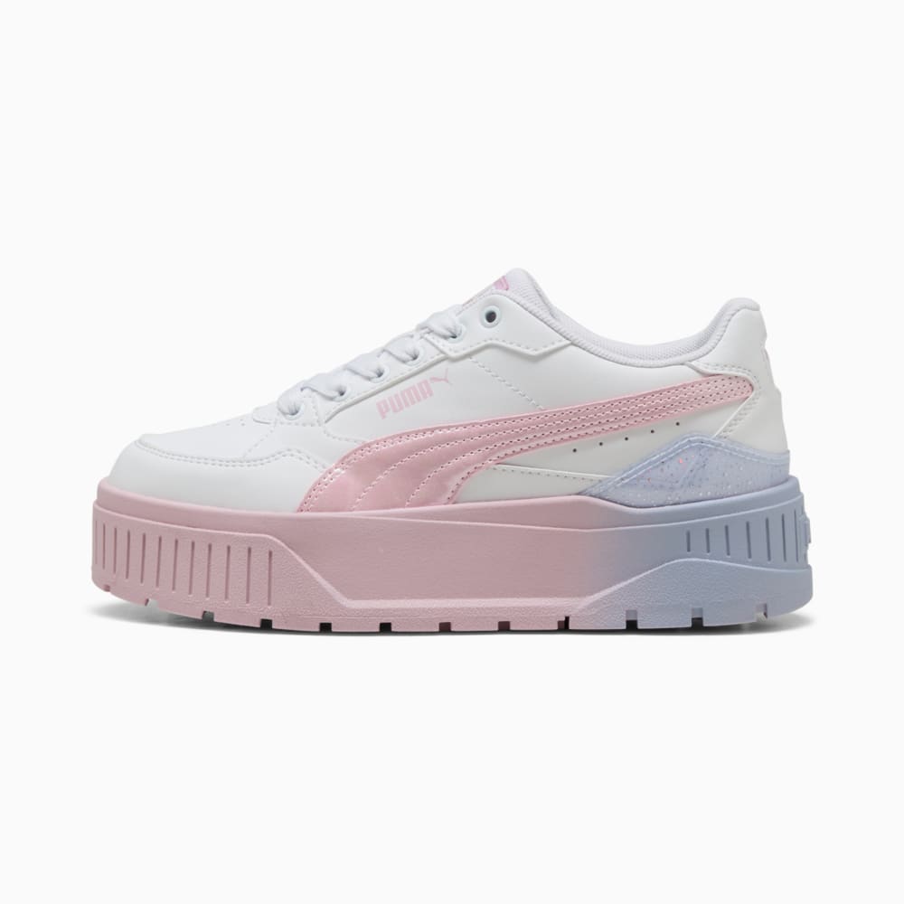 Изображение Puma Кеды Karmen II Idol Blurry Dreams Sneakers Youth #1: PUMA White-Rose Mauve-Cool Weather