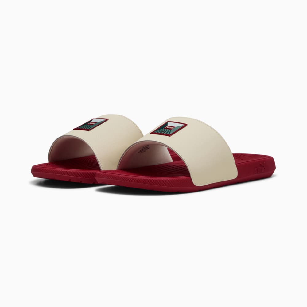 Зображення Puma Шльопанці Cool Cat 2.0 Greenside Slides Unisex #2: Alpine Snow-Dark Crimson