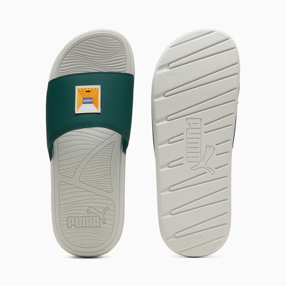 Зображення Puma Шльопанці Cool Cat 2.0 Greenside Slides Unisex #1: Dark Myrtle-Warm White