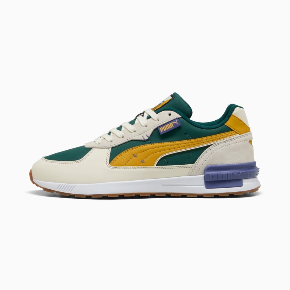 Изображение Puma Кроссовки Graviton Greenside Sneakers Unisex #1: Dark Myrtle-Archive Gold-Warm White