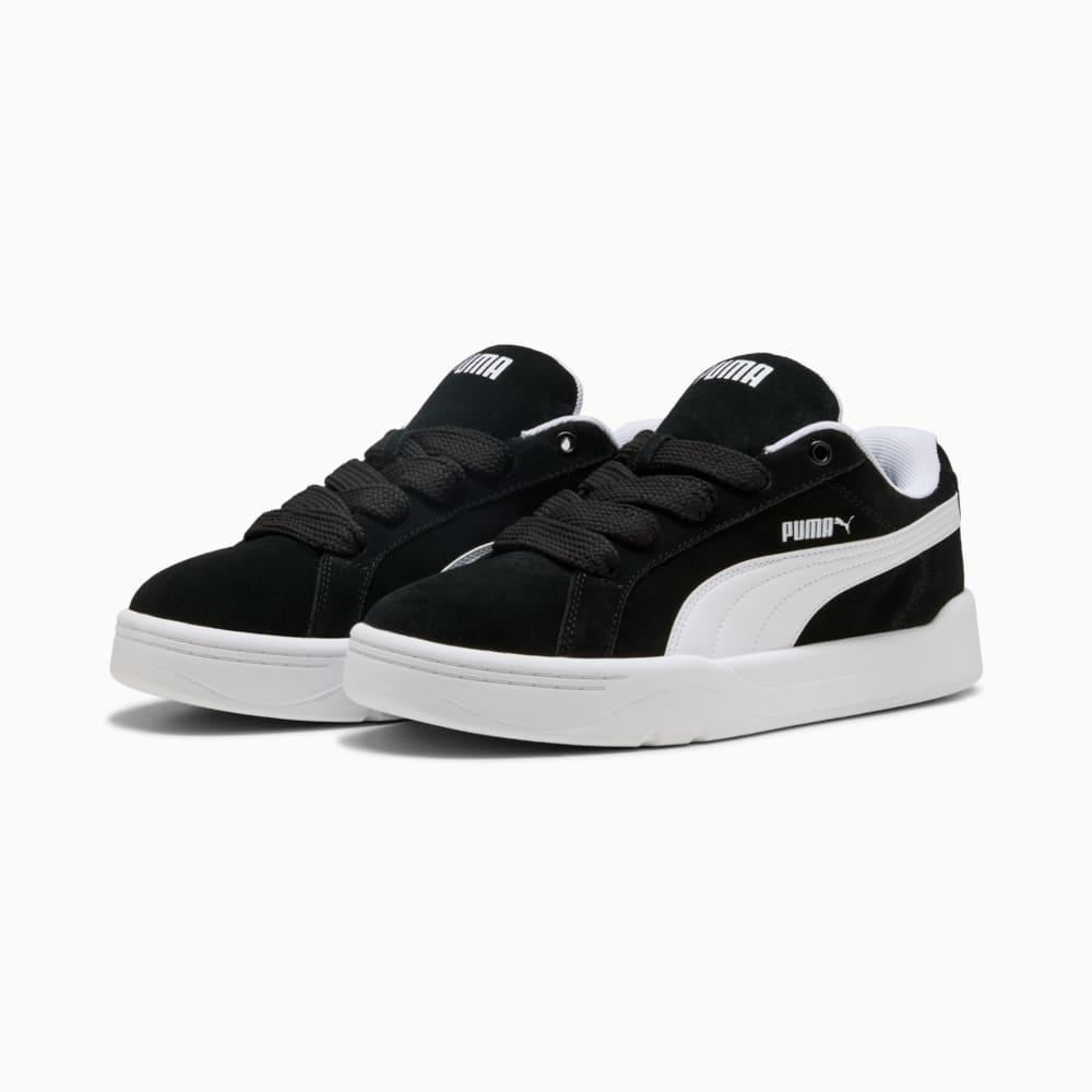 Изображение Puma Кеды Park LIfestyle Easy Suede Sneakers Unisex #2: Puma Black-Puma White