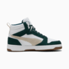 Изображение Puma Кроссовки Rebound v6 SD Sneakers Unisex #5: PUMA White-Desert Dust-Green Terrain