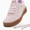 Изображение Puma Кеды Carina 3.0 Luxe Suede Sneakers Women #6: Rose Mauve-Warm White-PUMA Gold