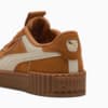 Изображение Puma Кеды Carina 3.0 Luxe Suede Sneakers Women #3: Caramel Latte-Alpine Snow-PUMA Gold