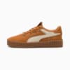 Изображение Puma Кеды Carina 3.0 Luxe Suede Sneakers Women #1: Caramel Latte-Alpine Snow-PUMA Gold