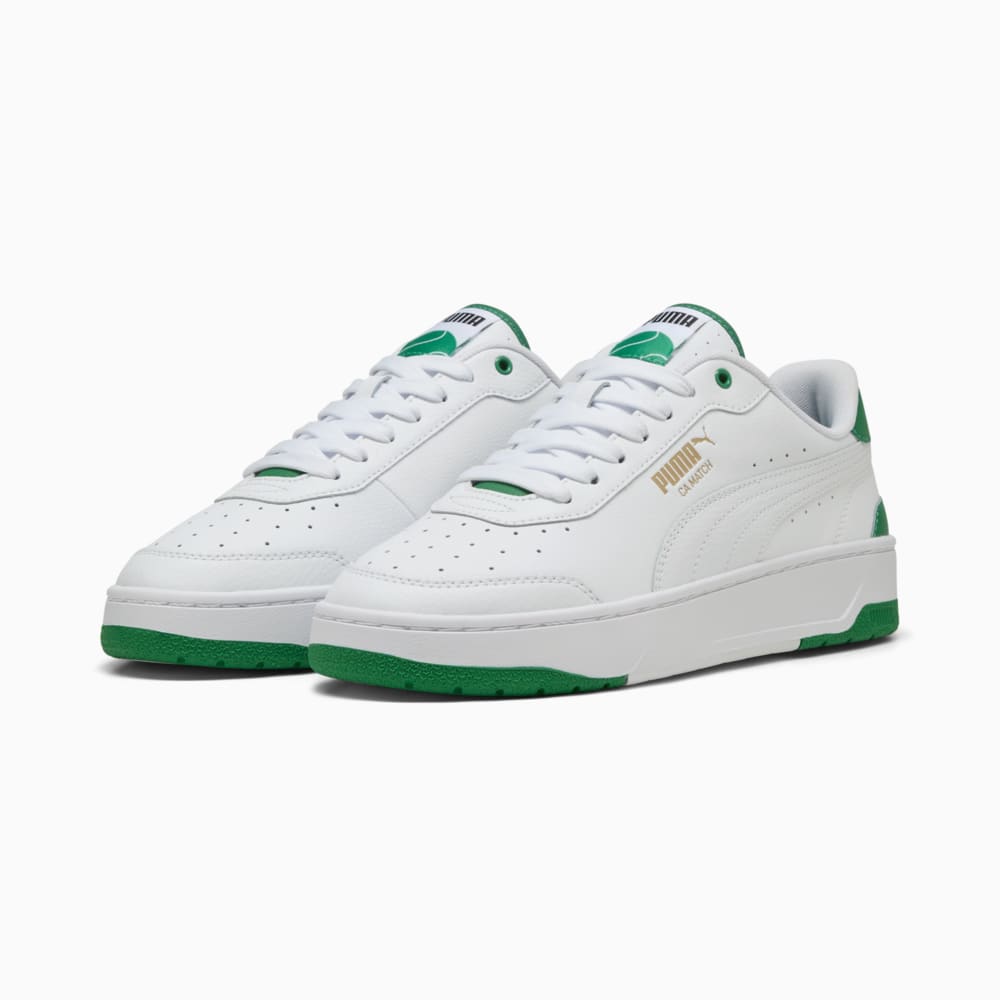 Изображение Puma Кеды CA Match Sneakers #2: PUMA White-Archive Green
