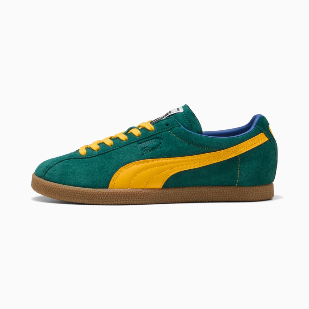 Зображення Puma Кеди Brasil Sneakers Unisex #1: Dark Myrtle-Tangerine