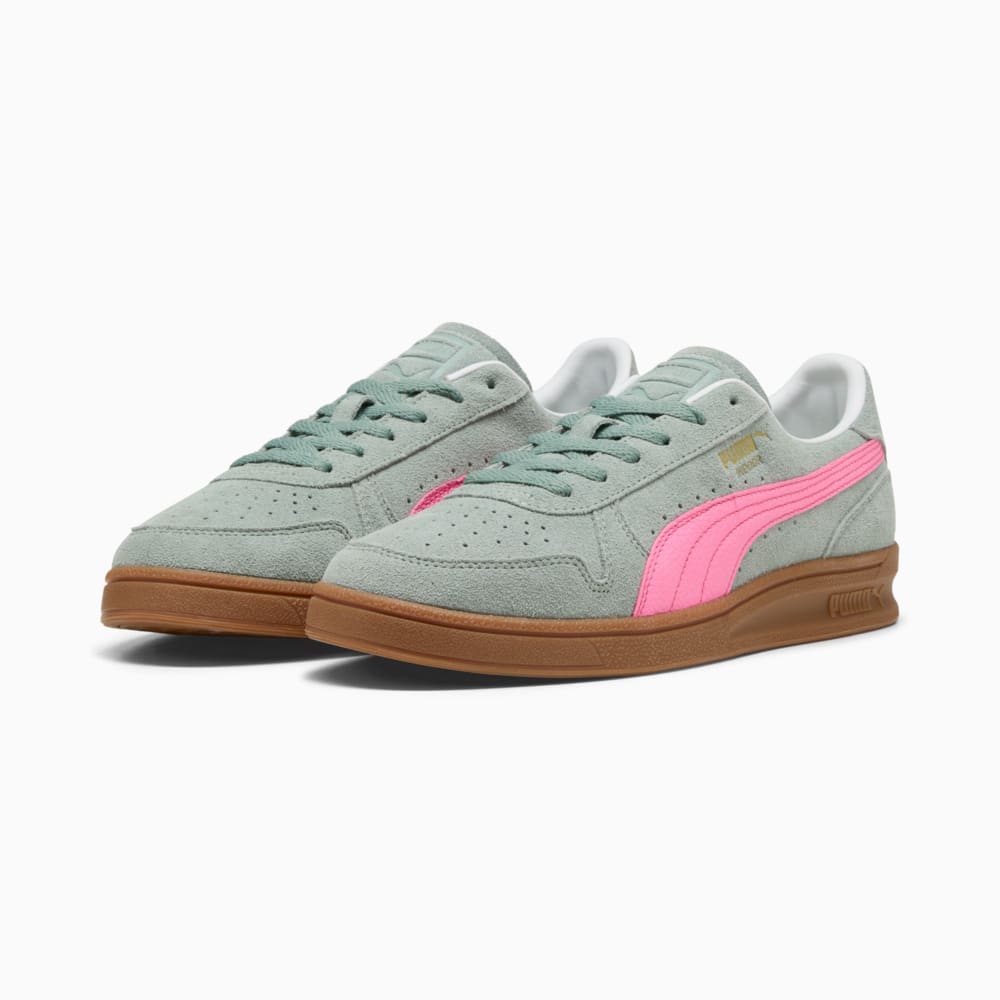 Изображение Puma Кеды Indoor Soft Sneakers #2: Green Moon-Sun Struck