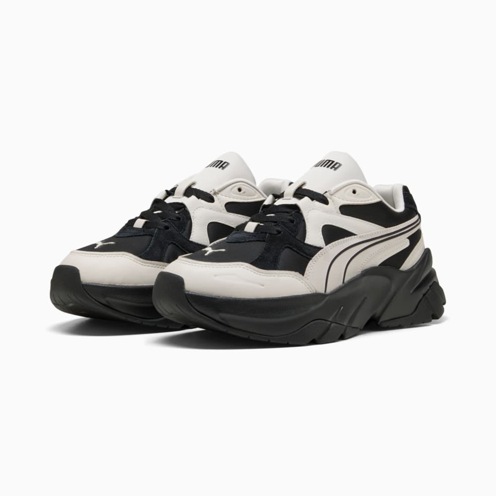 Зображення Puma Кросівки Sophyr Quiet Lux Sneakers Women #2: PUMA Black-Vapor Gray-PUMA Silver