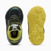 Изображение Puma Детские кроссовки PUMA x HOT WHEELS RS-X Sneakers Toddler #4: PUMA Black-Green Moon