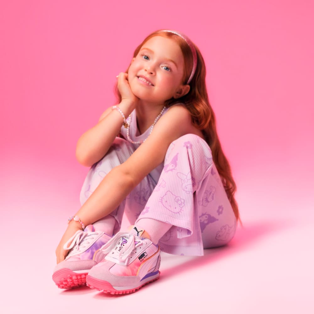 Зображення Puma Кросівки PUMA x HELLO KITTY AND FRIENDS Easy Rider Sneakers Kids #2: Lilac Frost-PUMA White-Magic Rose