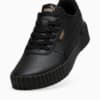 Изображение Puma Кеды Carina 3.0 Sneakers Youth #6: PUMA Black-PUMA Gold