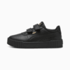 Изображение Puma Детские кеды Carina 3.0 Sneakers Kids #1: PUMA Black-PUMA Gold