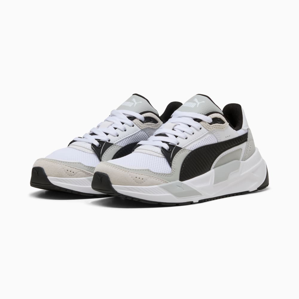 Изображение Puma Кроссовки Trinity 2 Sneakers Youth #2: PUMA White-PUMA Black-Cool Light Gray