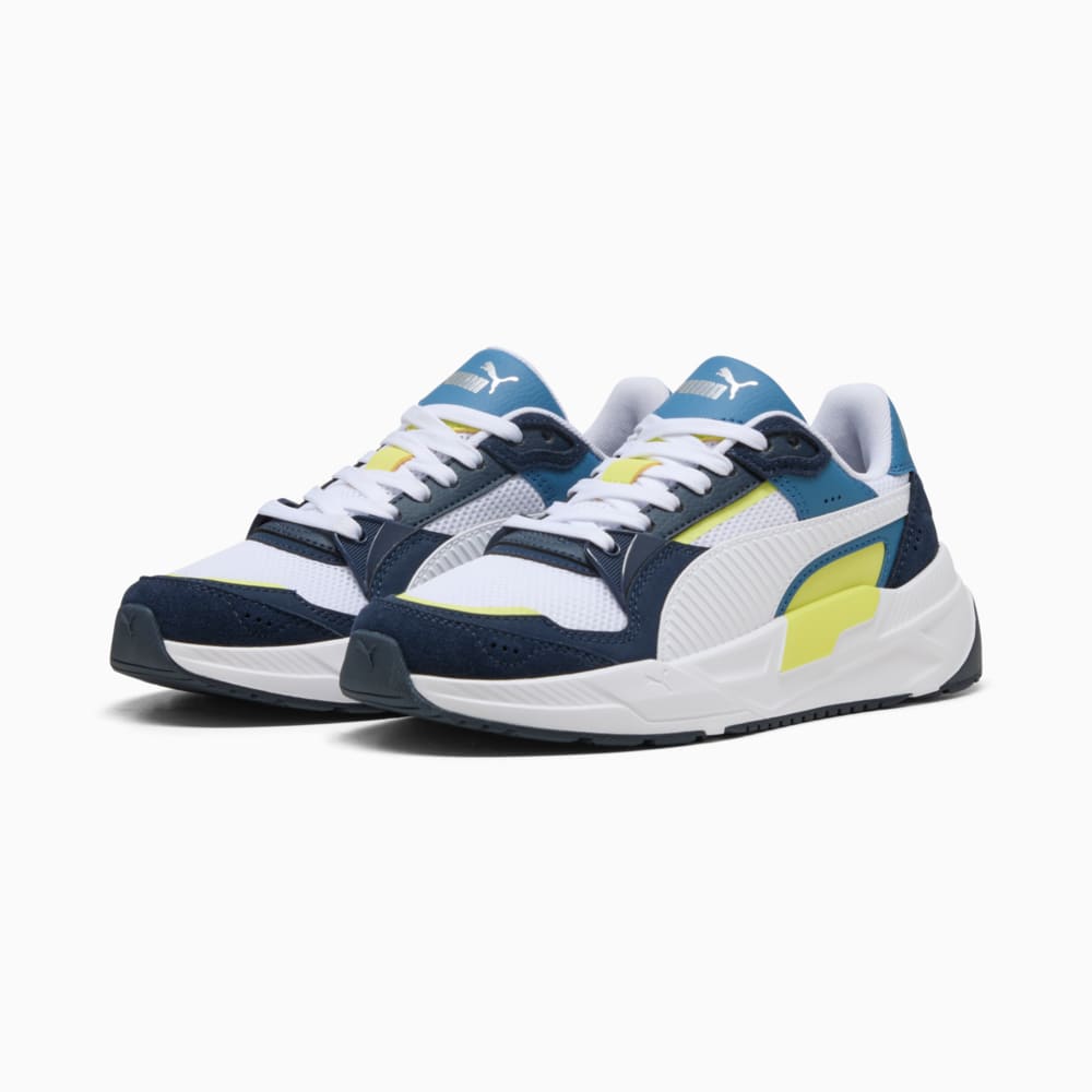 Зображення Puma Кросівки Trinity 2 Sneakers Youth #2: Club Navy-PUMA White-Blue Horizon-Lemon Sherbert
