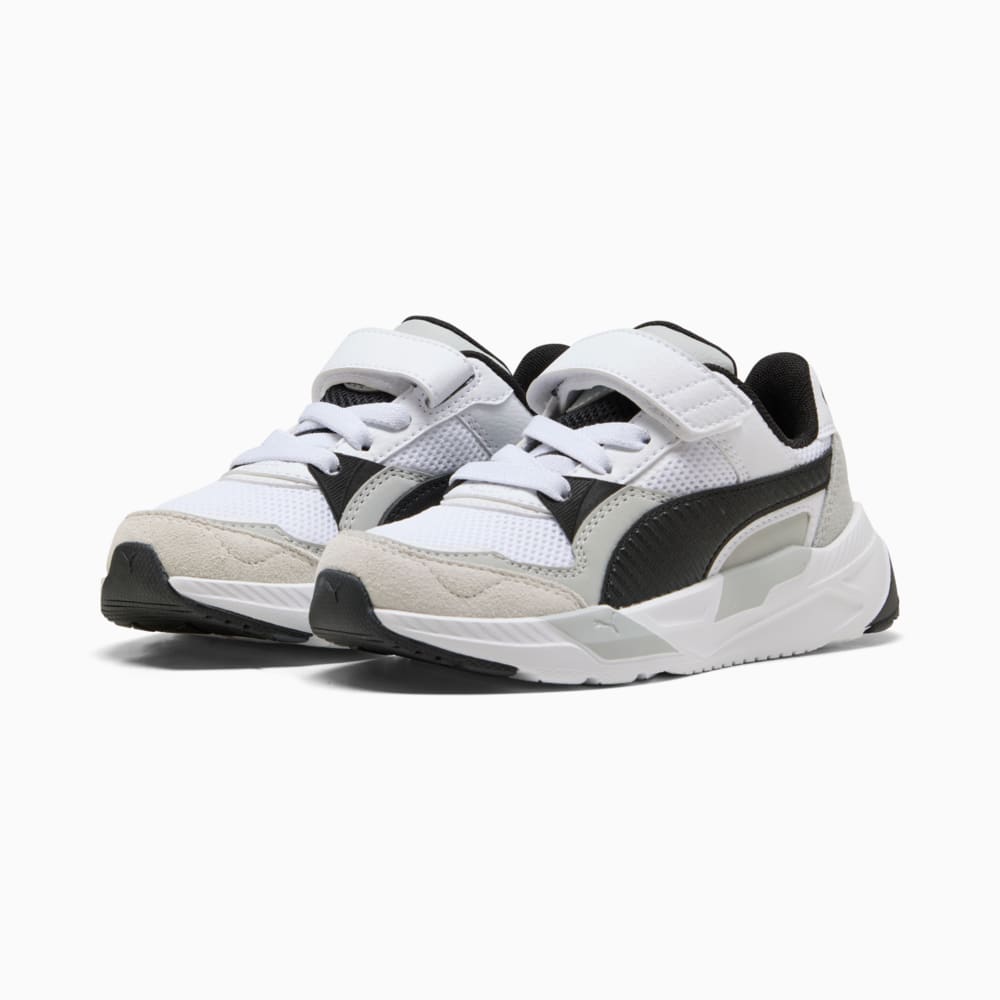 Зображення Puma Дитячі кросівки Trinity 2 Sneakers Kids #2: PUMA White-PUMA Black-Cool Light Gray
