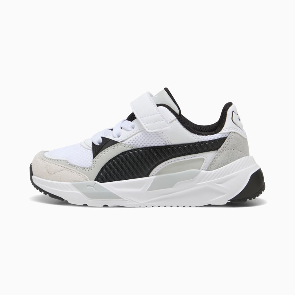 Зображення Puma Дитячі кросівки Trinity 2 Sneakers Kids #1: PUMA White-PUMA Black-Cool Light Gray