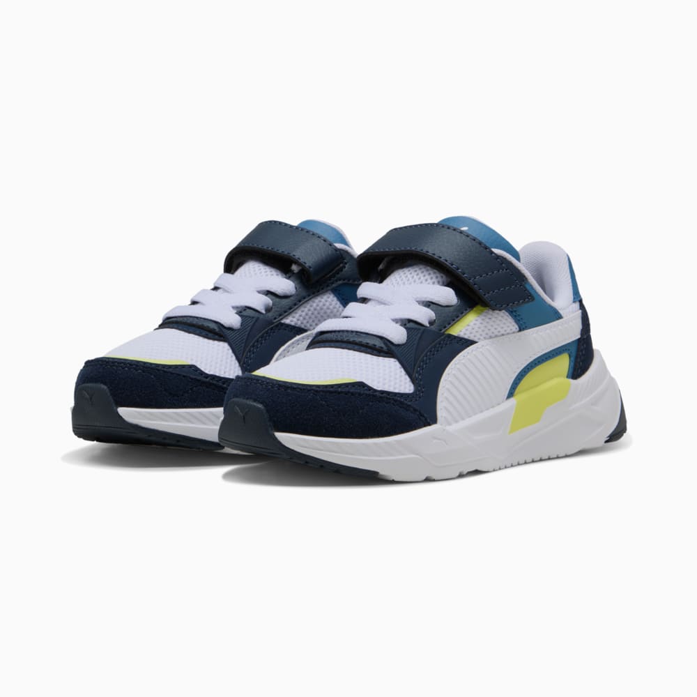 Зображення Puma Дитячі кросівки Trinity 2 Sneakers Kids #2: Club Navy-PUMA White-Blue Horizon-Lemon Sherbert
