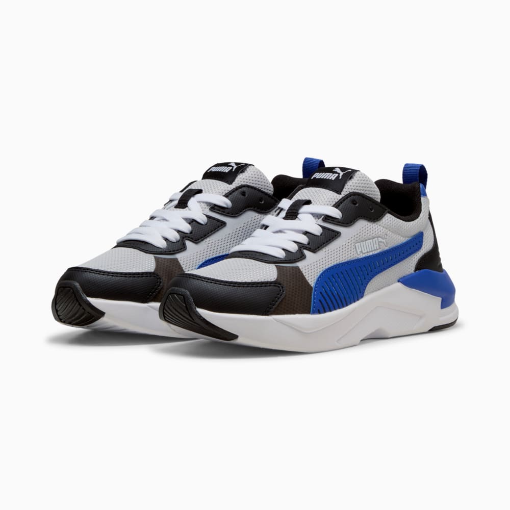 Зображення Puma Кросівки X-Ray 3 Sneakers Youth #2: Glacial Gray-Vivid Blue-PUMA Black