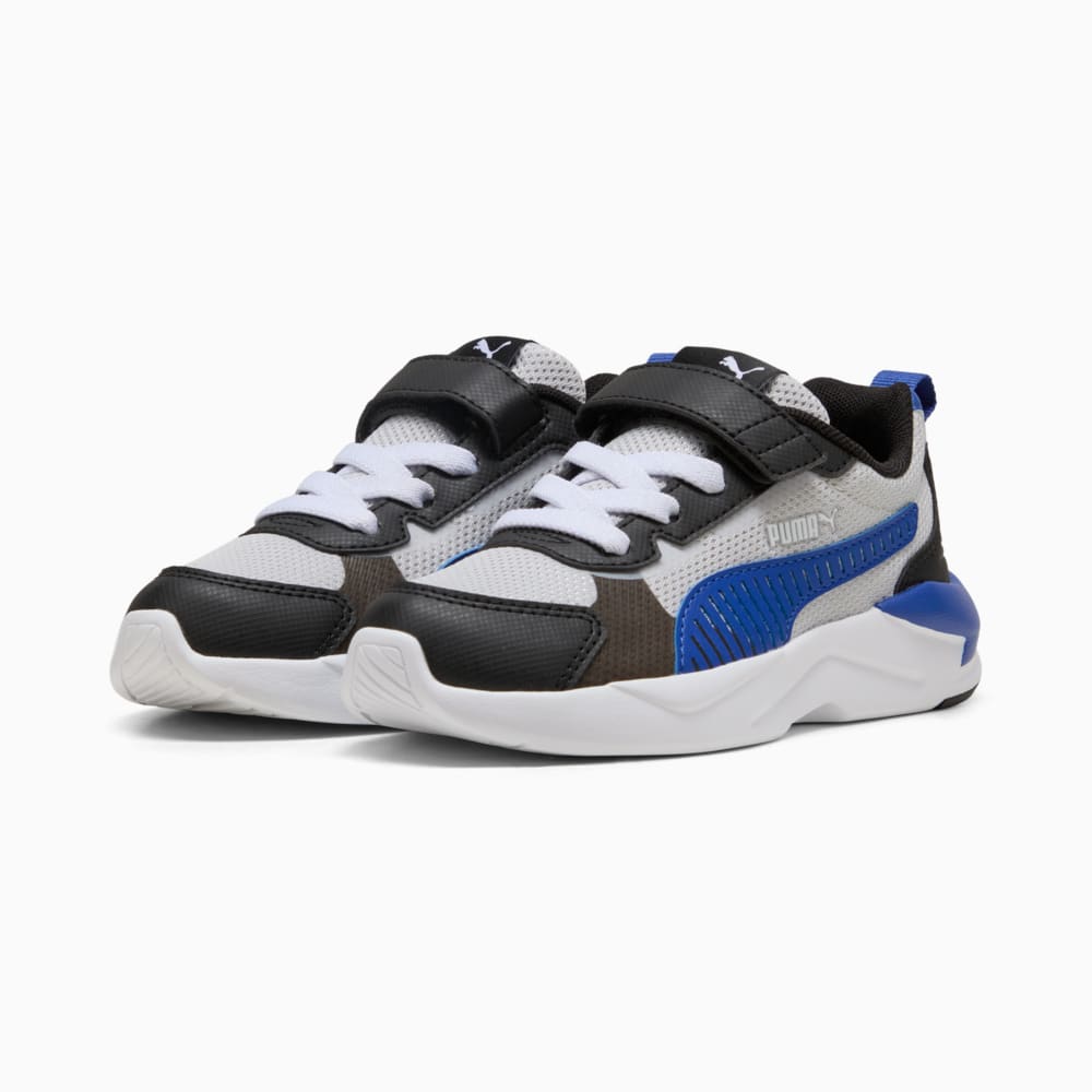 Зображення Puma Дитячі кросівки X-Ray 3 Sneakers Kids #2: Glacial Gray-Vivid Blue-PUMA Black