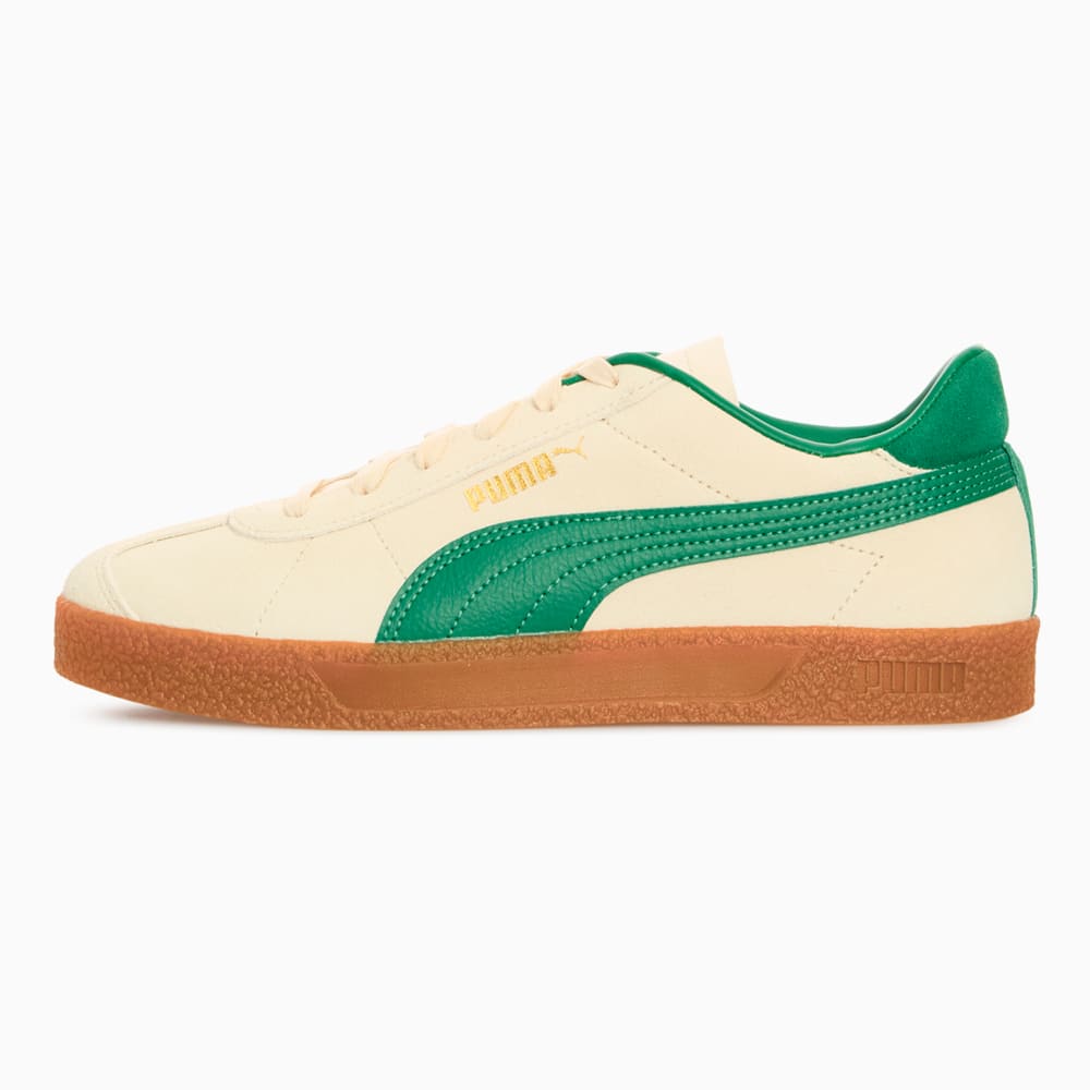 Изображение Puma Кеды PUMA Club Suede Leather Sneakers Unisex #1: Alpine Snow-Vine-PUMA Gold