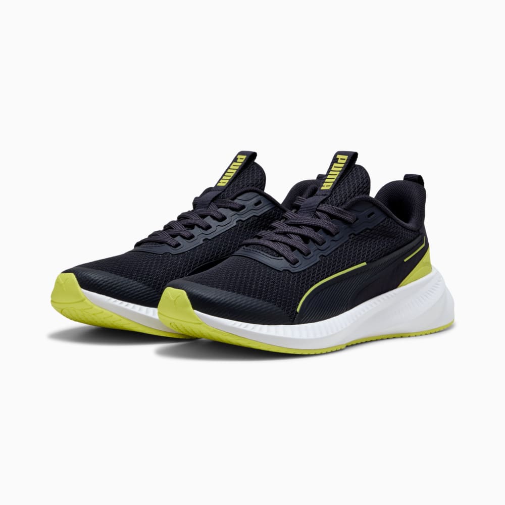 Изображение Puma Кроссовки Flyer Lite 3 Running Shoes Youth #2: New Navy-Lemon Sherbert-PUMA White