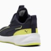 Изображение Puma Детские кроссовки Flyer 3 Running Shoes Kids #3: New Navy-Lemon Sherbert-PUMA White