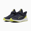Изображение Puma Детские кроссовки Flyer 3 Running Shoes Kids #2: New Navy-Lemon Sherbert-PUMA White