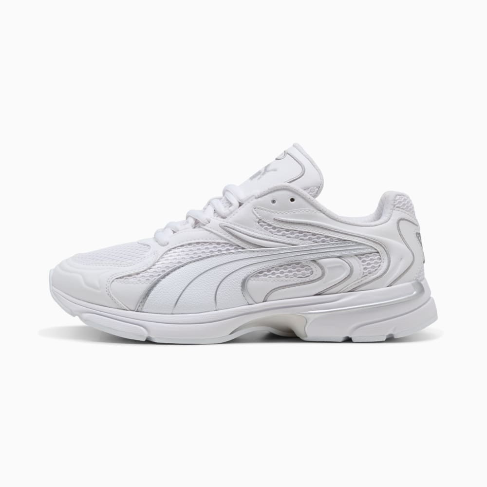 Изображение Puma Кроссовки Extos Axis Sneakers Unisex #1: Feather Gray-PUMA White