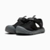 Изображение Puma Детские сандалии Fun Racer Mesh Sandals Kids #2: PUMA Black-Cool Dark Gray