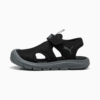 Изображение Puma Детские сандалии Fun Racer Mesh Sandals Kids #1: PUMA Black-Cool Dark Gray