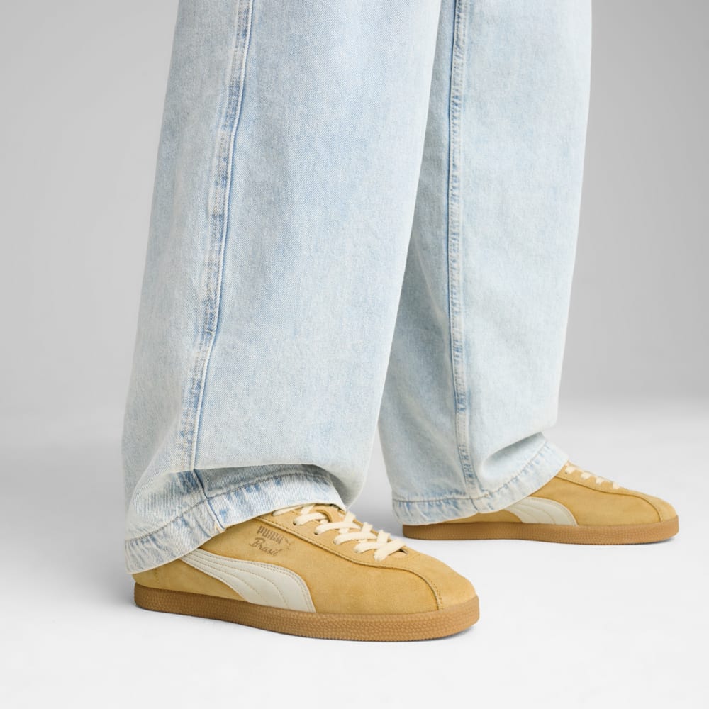 Изображение Puma Кроссовки Brasil The NeverWorn V Sneakers Unisex #2: Archive Gold-Creamy Vanilla