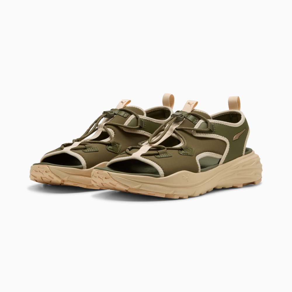 Изображение Puma Сандалии Hypnotic Sandals Unisex #2: PUMA Olive-Cashew