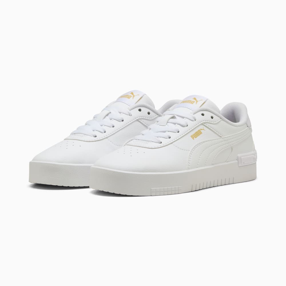 Изображение Puma Кеды Jola Sneakers Youth #2: PUMA White-PUMA White-Fast Pink